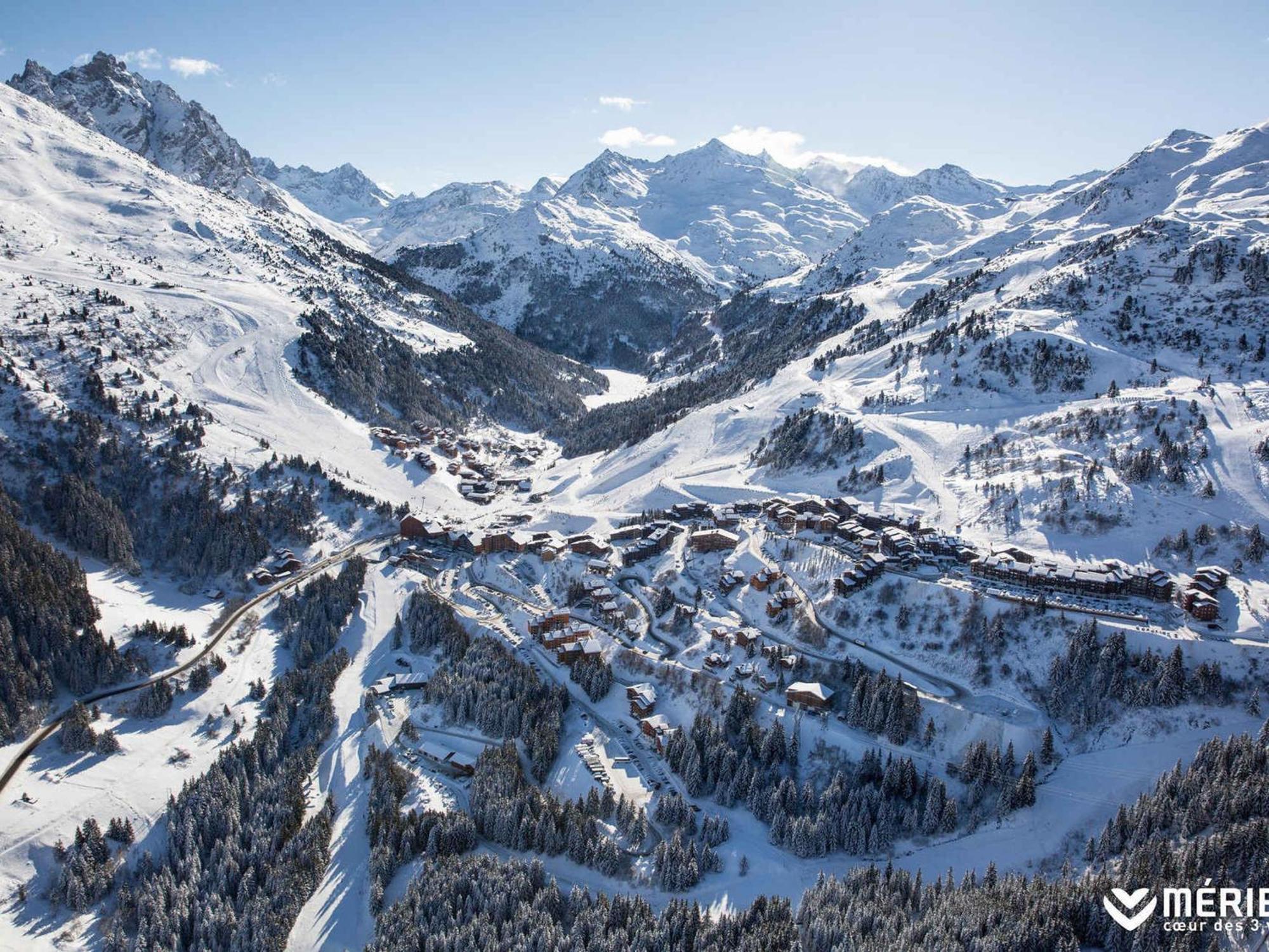 Appartement Ensoleille Avec Tv, Proche Pistes Et Commerces, Residence Plein Soleil, Les Allues - Fr-1-182-18 Meribel Exterior photo