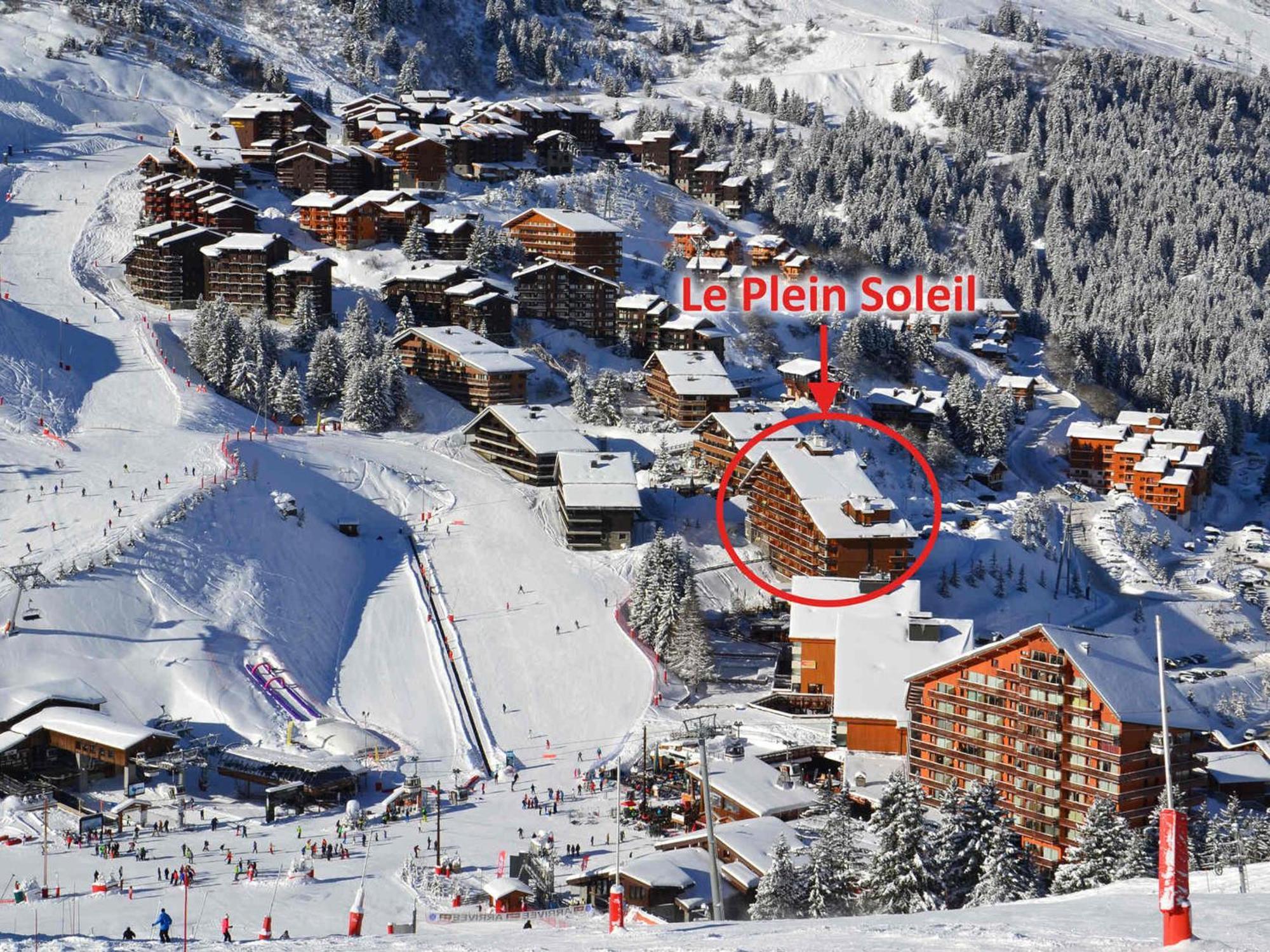 Appartement Ensoleille Avec Tv, Proche Pistes Et Commerces, Residence Plein Soleil, Les Allues - Fr-1-182-18 Meribel Exterior photo